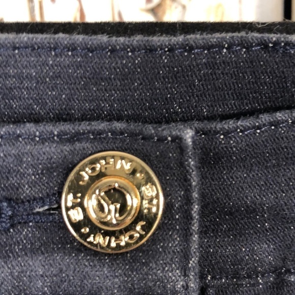 St John Sports Essentials by Marie Gray Straight Leg Denim Dress Jeans S/S - Picture 7 of 12